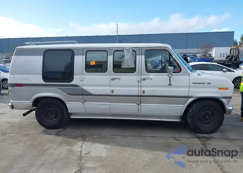 1990 Ford Econoline E150 Van из США, поврежденный, VIN 1FDEE14H3LHB25315